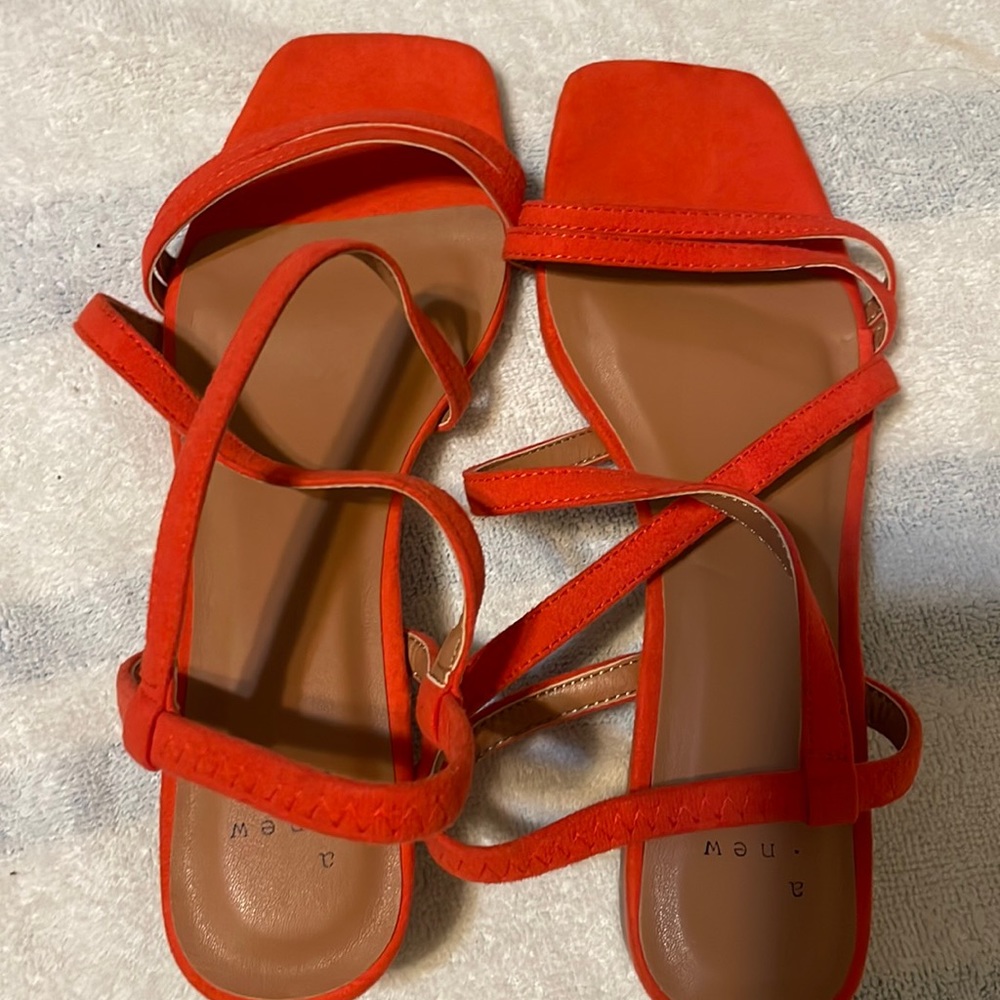 Orange Sandals